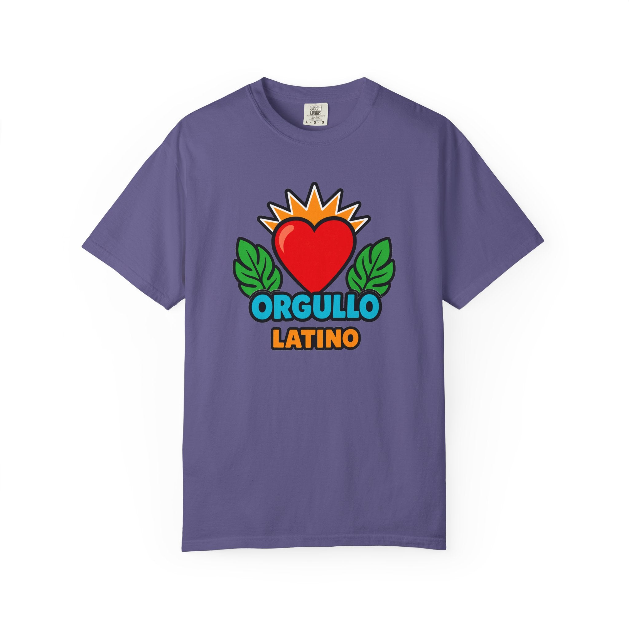 Orgullo Latino Heritage Heavyweight Tee ❤️🌿