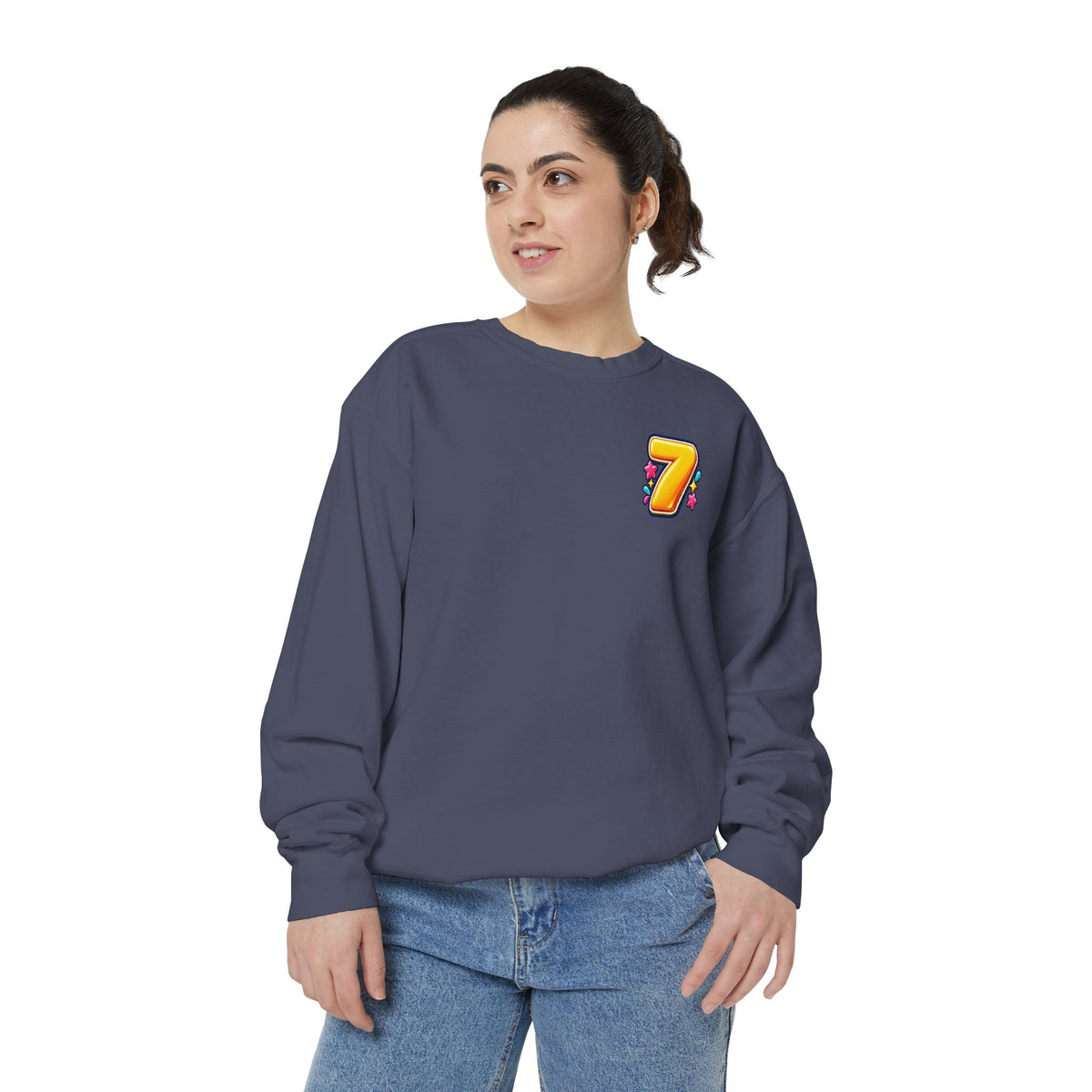 Seven Has “Even” in It, That’s Odd Sweatshirt | Funny Number 7 Crewneck 7️⃣🤔