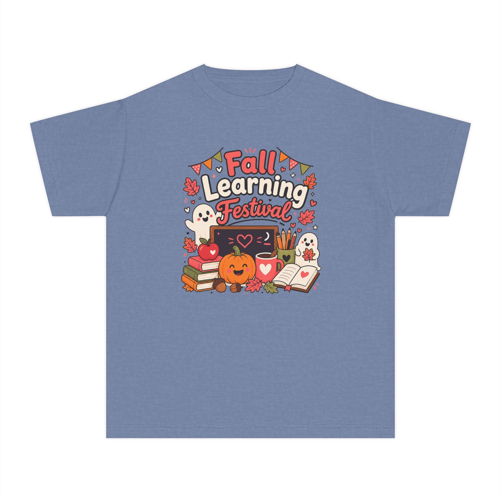 Fall Learning Festival Youth Retro Tee 🍂📚