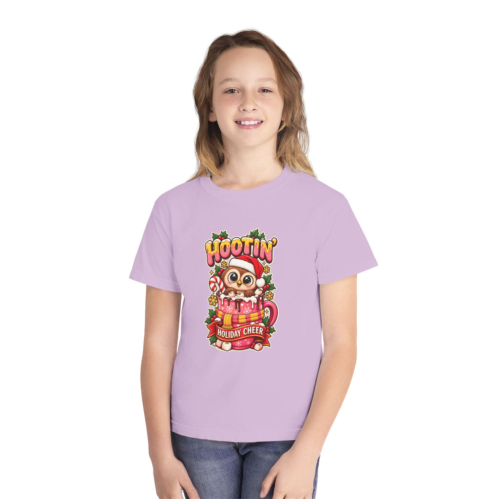 Hootin’ Christmas Cheer Youth Tee