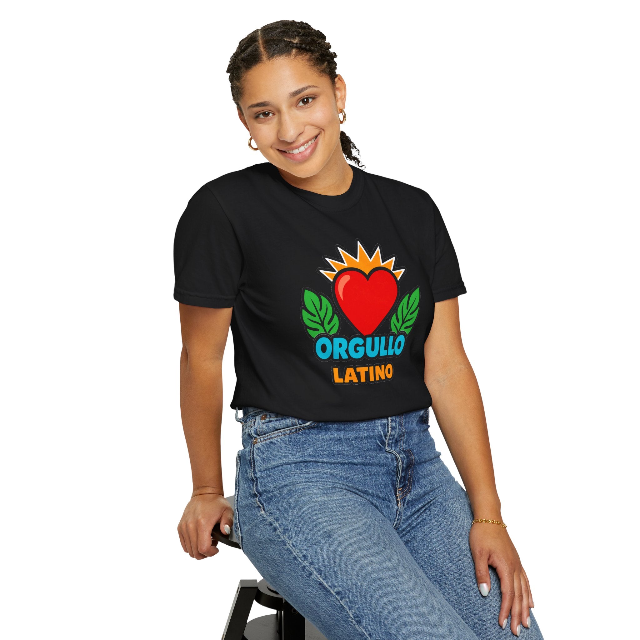 Orgullo Latino Heritage Heavyweight Tee ❤️🌿