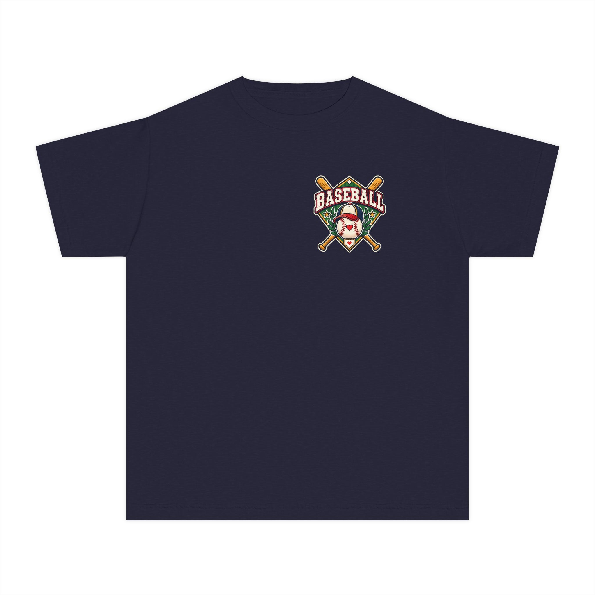 Vintage Baseball Youth Comfort Colors® Tee ⚾️