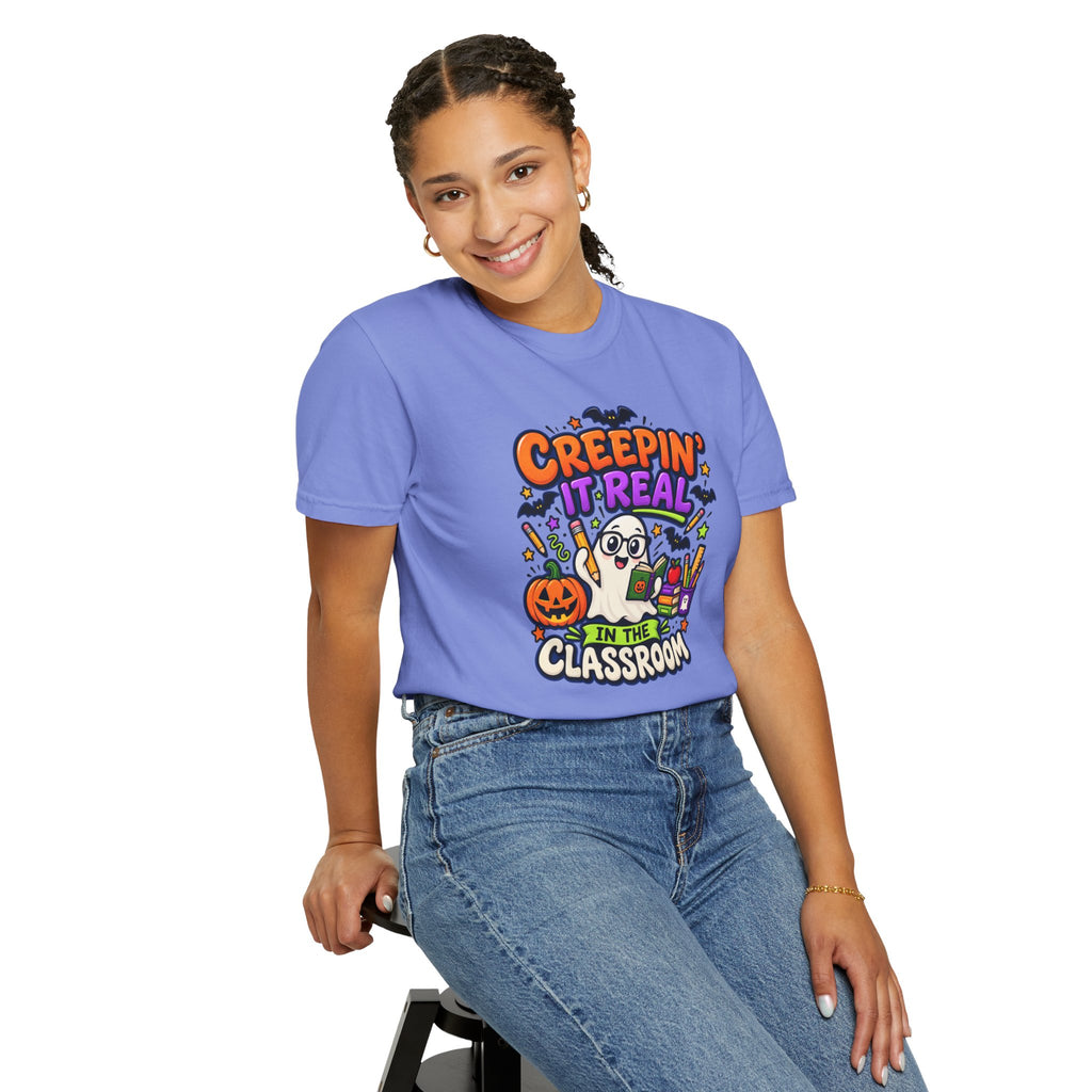 Creepin' It Real in the Classroom Halloween T-Shirt