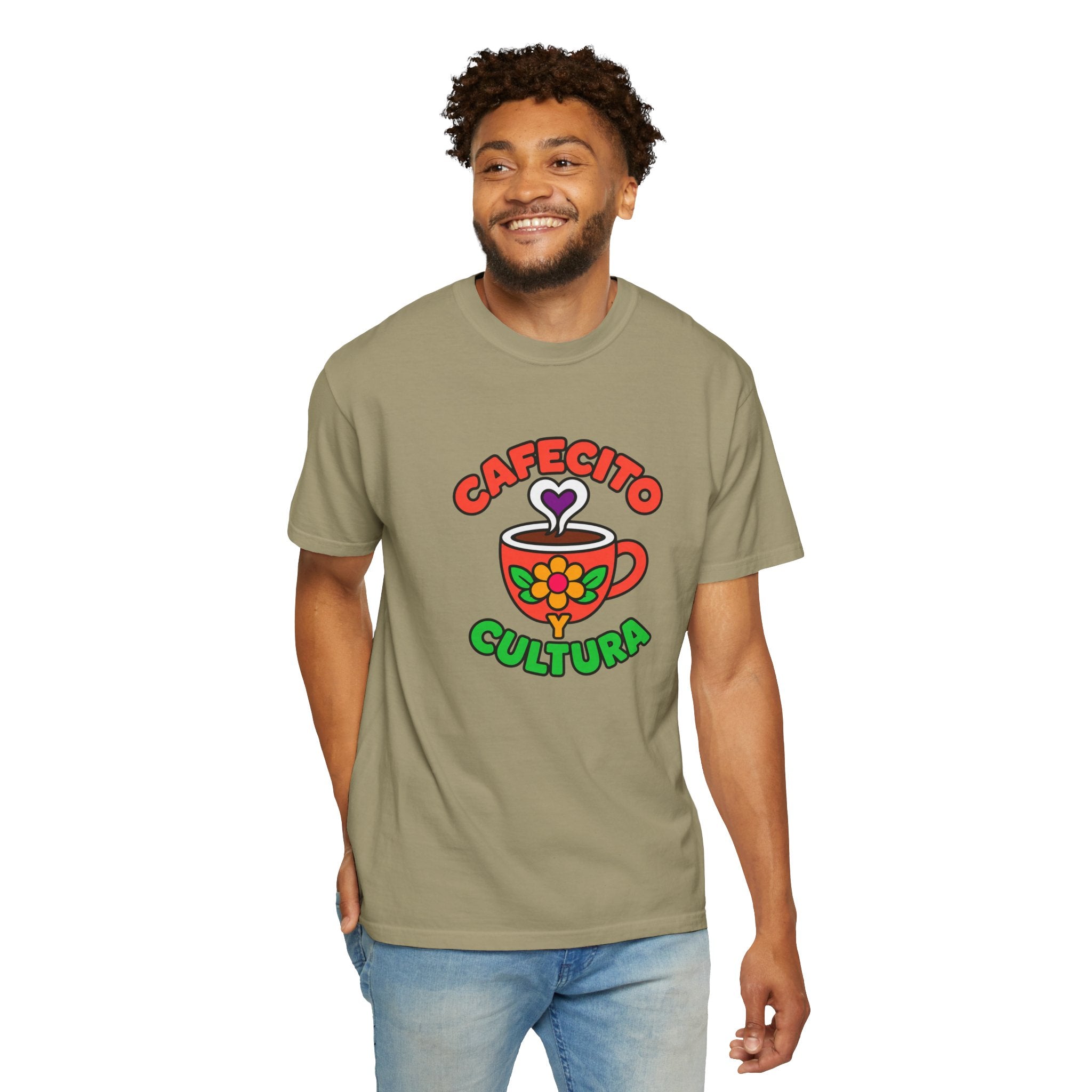 Cafecito Y Cultura Heavyweight Tee ☕🌼