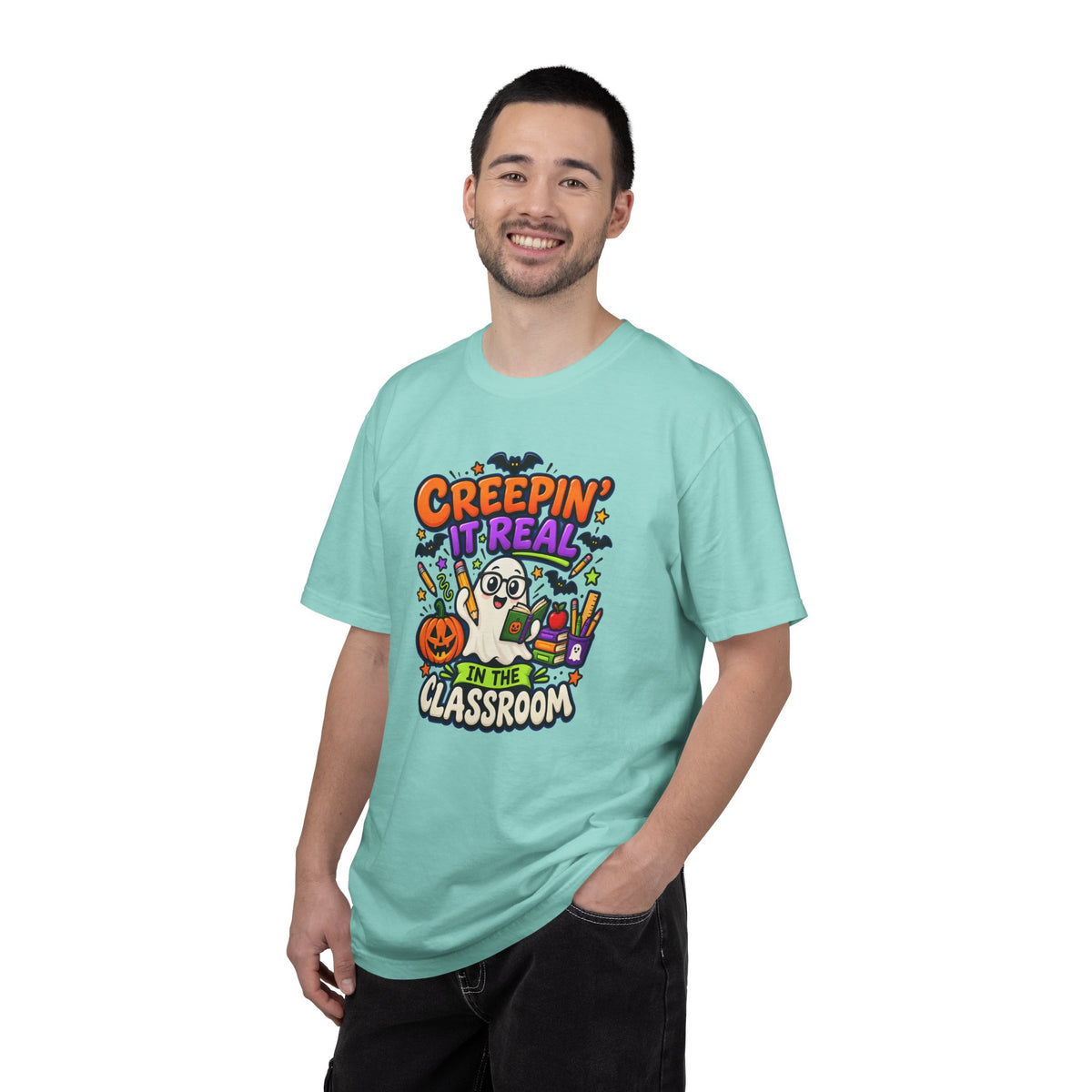 Creepin' It Real in the Classroom Halloween T-Shirt