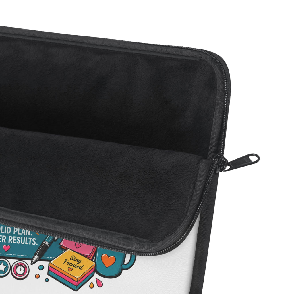 Workflow Warrior - Cute Productivity Organizer Laptop and iPad Sleeve