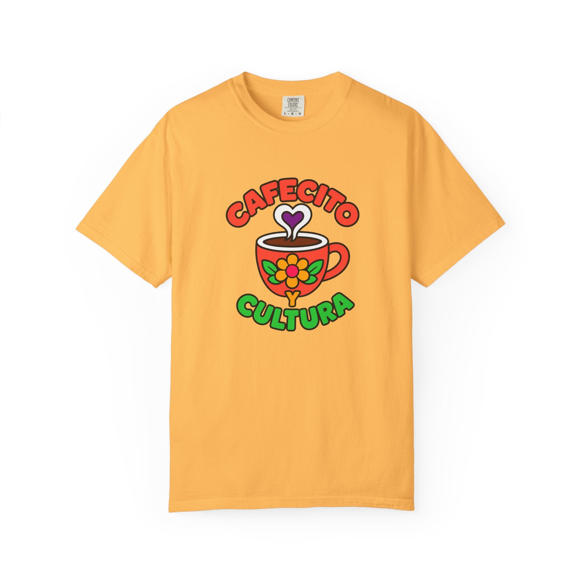 Cafecito Y Cultura Heavyweight Tee ☕🌼