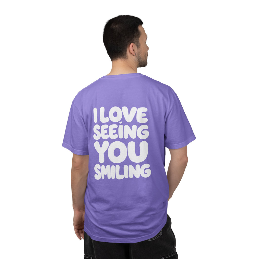 Hi Lovely Human — Inspirational Garment-Dyed Adult T-Shirt
