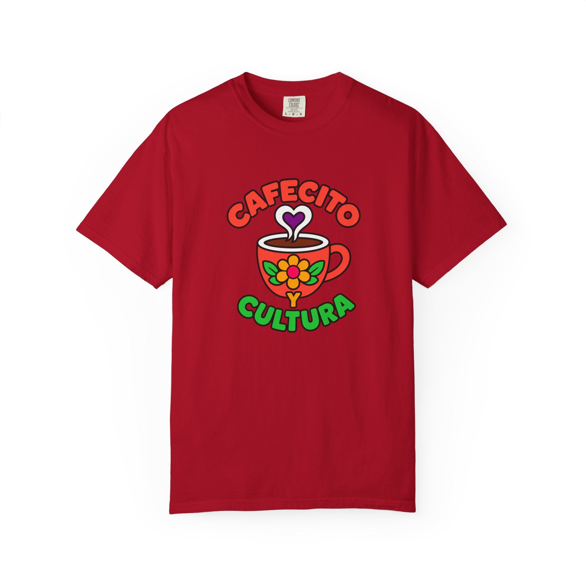 Cafecito Y Cultura Heavyweight Tee ☕🌼