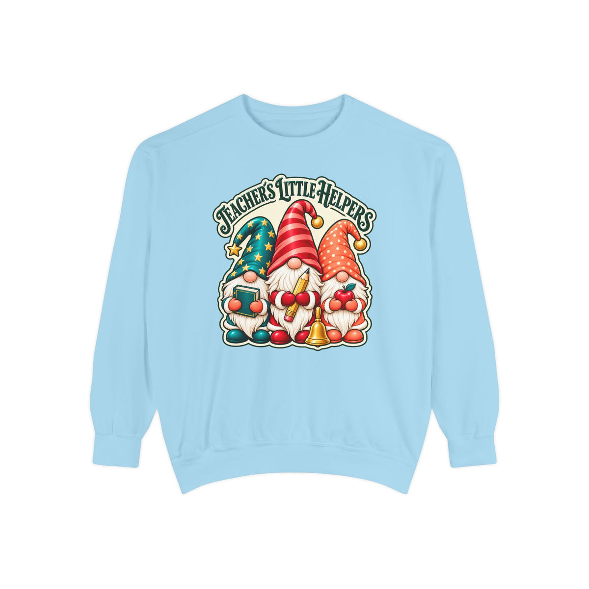Teachers Little Helpers Gnome Christmas Sweatshirt