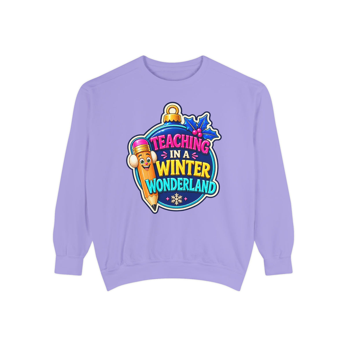 Teaching in a Winter Wonderland Christmas Sweatshirt